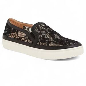 Torrid Black Lace Slip-On Sneakers (Wide Width) Women’s Size 8W